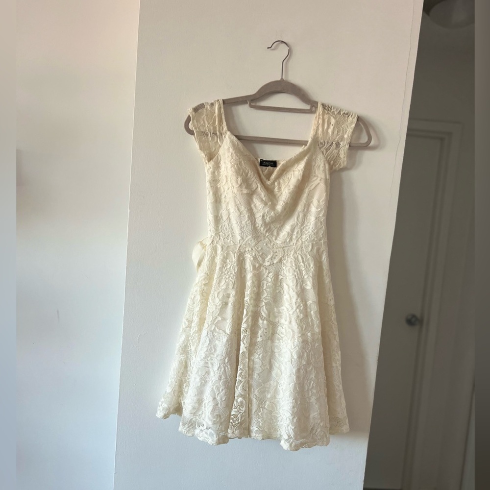 Kimchi Blue Ivory Lace Dress